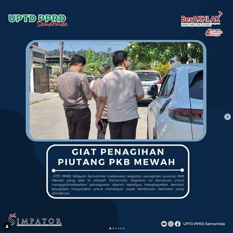 Bayar Pajak Online Yuk! – UPTD PPRD Wilayah Samarinda.